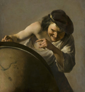 Democritus the Laughing Philosopher by Johannes Moreelse