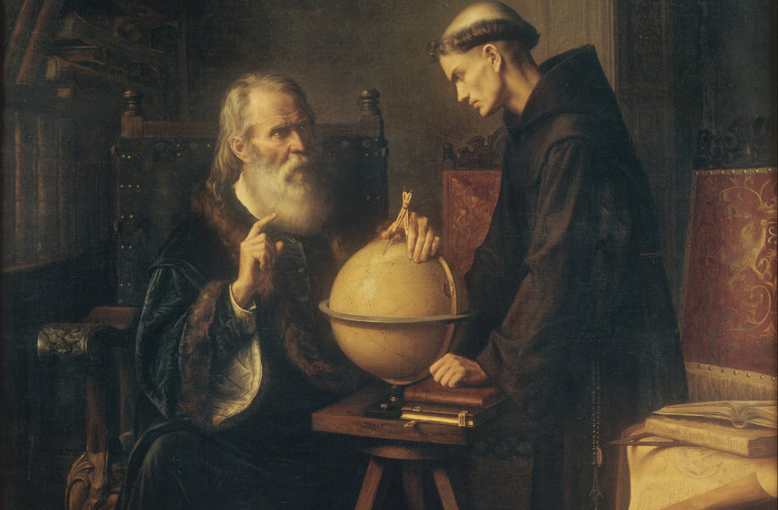 Galileo Demonstrating the New Astronomical Theories at the University of Padua