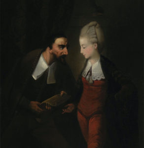 Portia and Shylock by Edward Alcock