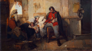 The Return of the Wounded Soldier by Domenico Induno